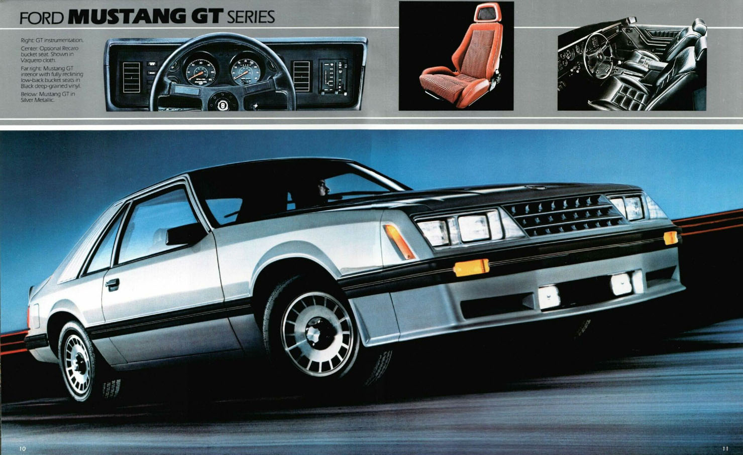 1982 Ford Mustang Brochure Page 1